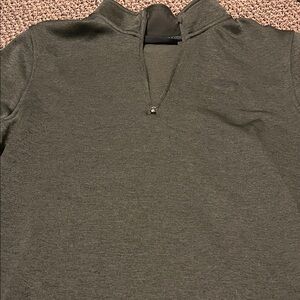 Under Armour Men's Olive Zip-Up Sweater